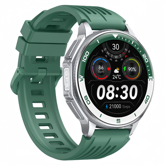 Outdoor Smartwatch with 1.43" AMOLED Screen, Bluetooth Calling, Waterproof Design and Activity Tracking
