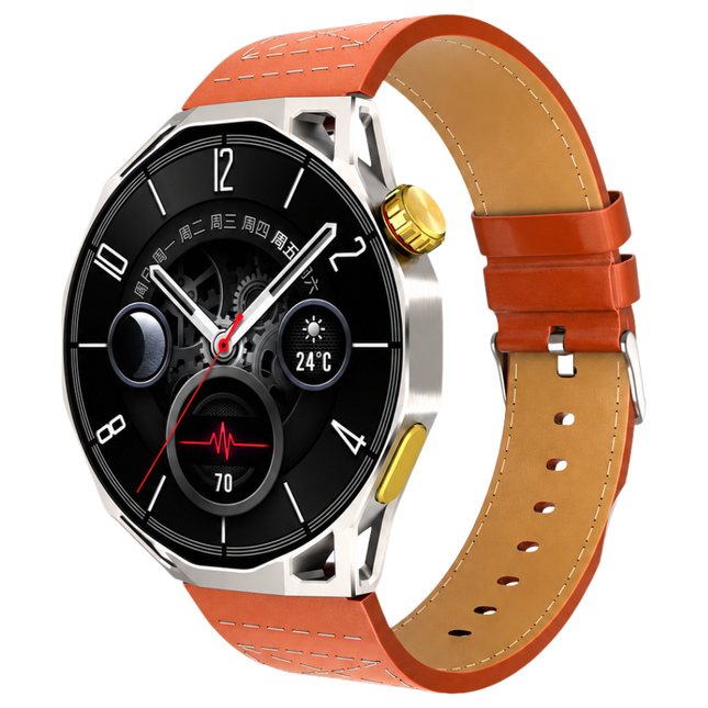 1.73 Inch OLED Smartwatch with Bluetooth Calling, NFC Payment Support, IP67 Water Resistant