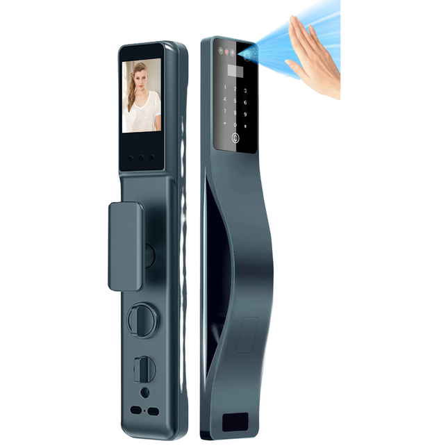 Tuya Smart Door Lock with Camera, Fingerprint Access, Password Entry and WiFi Connectivity