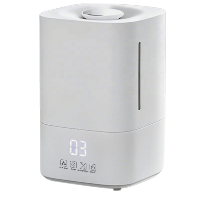 4L Air Purifier and Humidifier with Fine Mist, Methanal Reduction Function and Adjustable Mist Output
