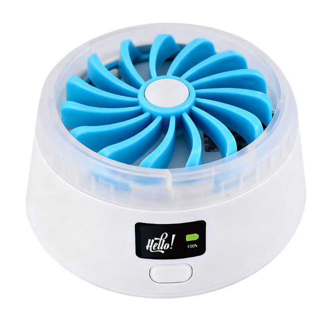 Rechargeable Fruit and Vegetable Cleaning Machine with Ozone Water Purification and IPX7 Waterproof Design