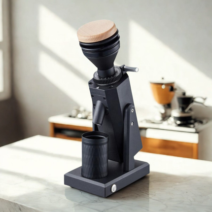 Electric Coffee Grinder with Titanium Conical Burr, 75g Bean Hopper and Adjustable Grind Size