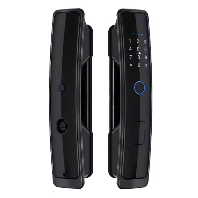 Smart Aluminium Alloy Mortise Door Lock with Fingerprint Recognition and Tuya App Control