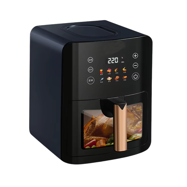 1400W Digital Air Fryer Oven Multi Function Rotisserie Dehydrator 6L Capacity Kitchen Cooker