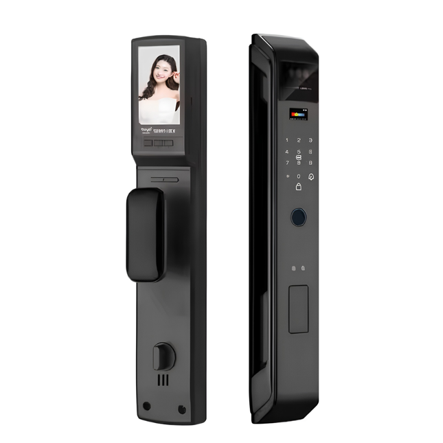 Smart Biometric Door Lock with Face Recognition, Fingerprint, Camera and Multiple Unlock Methods