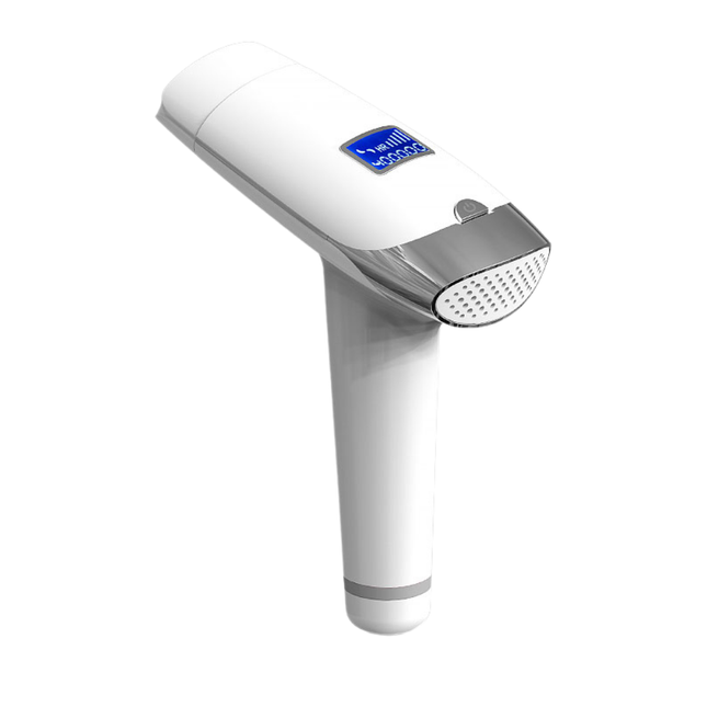 Portable IPL Hair Removal Device with Ice Cooling and Adjustable Intensity for Home Use