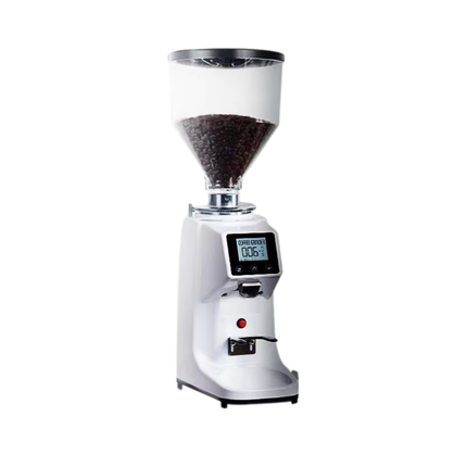 Electric Coffee Bean Grinder with LCD Touch Screen 1.5L Capacity Automatic Grinding Machine
