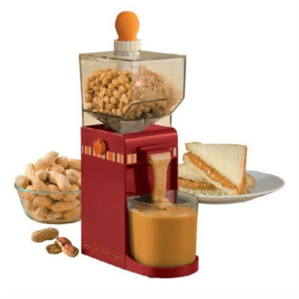 Small Automatic Peanut Butter Maker Machine 200W Electric Grinder