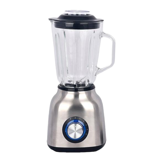 650W High Speed Electric Food Grinder Juicer 1.6L Stainless Steel Bowl 4 Blade System