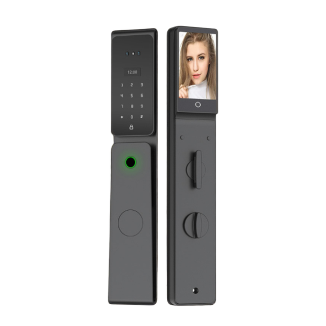 Smart Door Lock with 3D Face Recognition, Fingerprint, NFC and App Control