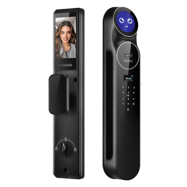 Automatic Smart Door Lock with Fingerprint, Face Recognition, Password and Card Access