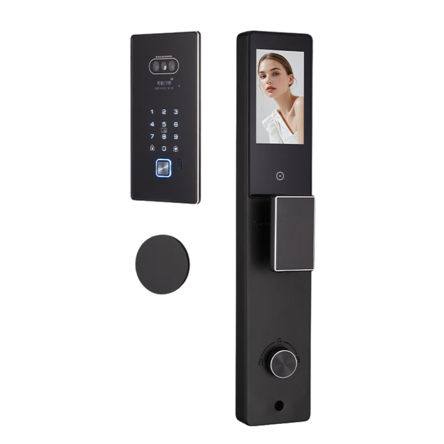Smart Biometric Door Lock with Camera, Fingerprint, Password, Card and App Unlock
