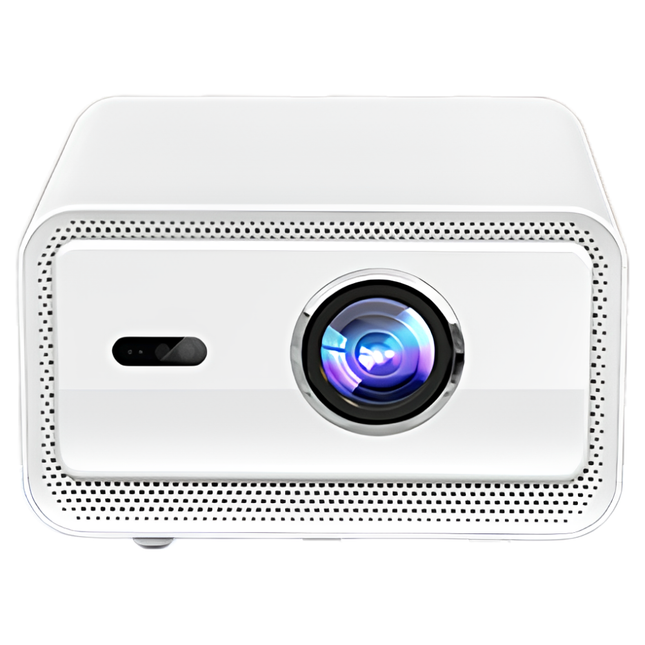 Mini Android 12 Home Theatre Projector with 4K Support, 1080P Resolution and Mirror Screen Function