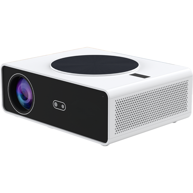 Smart Android Projector with WiFi Connectivity, HD LCD LED Display for Home Theater Use