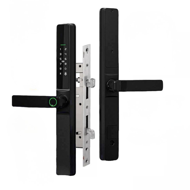 Smart Digital Door Lock with Fingerprint, Password, Card and App Access