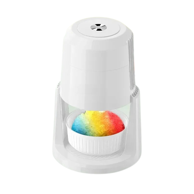 Electric Ice Shaver Machine 135W Adjustable Dual Speed Countertop Ice Crusher for Home Use