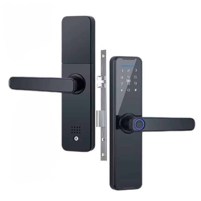 Electronic Smart Door Lock with App Control, Fingerprint Entry and Keyless Access