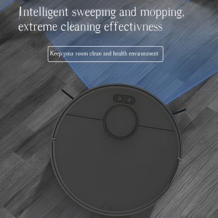 Smart Robot Vacuum Cleaner with Lidar Mapping, Tuya App and 210ml Water Tank