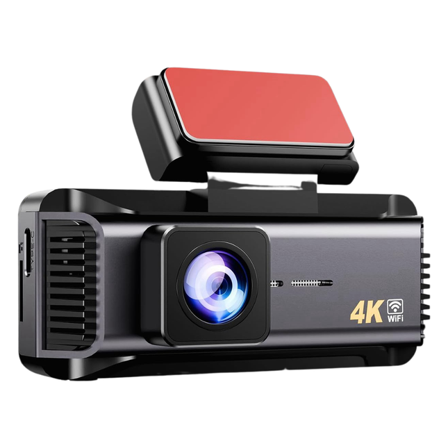 4K WiFi Dash Cam with Front and Rear Recording and 2.99 Inch Display