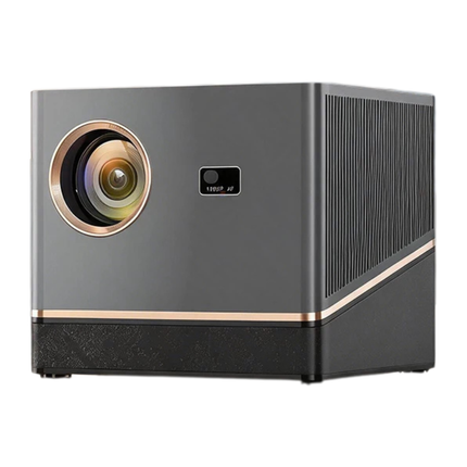 Portable 1080P LCD Projector with Android 12, WiFi 6 and 4K Video Support