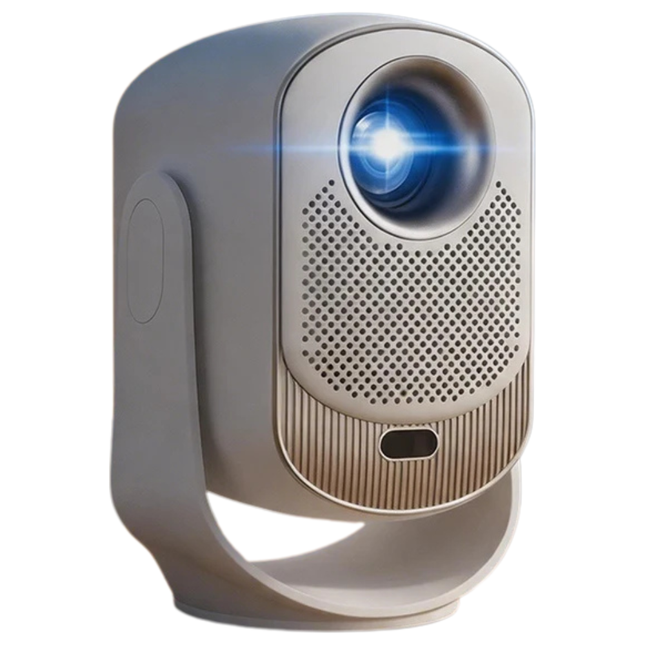 Smart 1080P LCD Projector with Auto Focus, 3D Support and Built-In Stereo Speakers