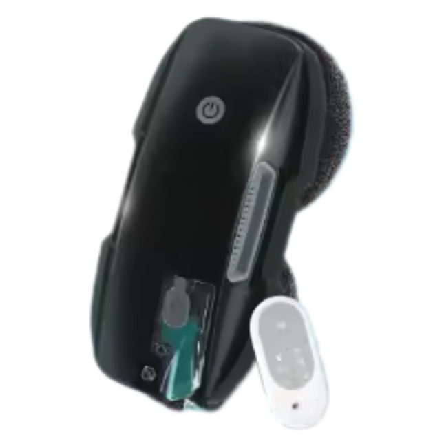 Cordless Glass Cleaning Robot with Voice Prompts and Edge Detection for Windows and Glass Panels