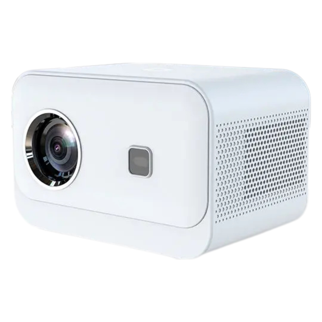 Compact LED Projector 300 ANSI Lumens 1080P Full HD Android 12 WiFi Home Cinema