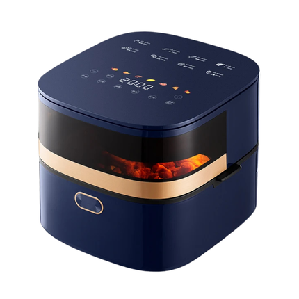 Large Capacity 7.5L Air Fryer with 360° Hot Air Circulation and Non-Stick Basket