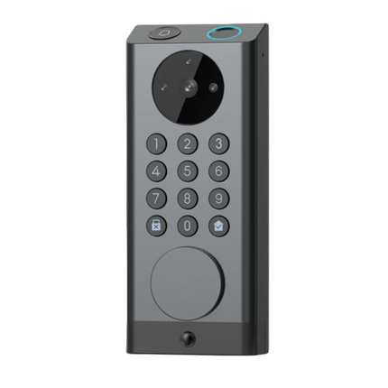 Waterproof Smart Door Lock with Fingerprint Access, Password Entry and WiFi App Control