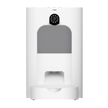 Intelligent Pet Food Dispenser with Camera, WiFi Connectivity and Programmable Feeding Schedule