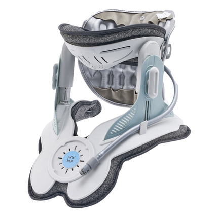 Portable Inflatable Neck Traction Support Brace for Cervical Pressure Relief