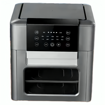12-Litre Touchscreen Air Fryer Oven 1600W with Viewing Window & Compact Countertop Design