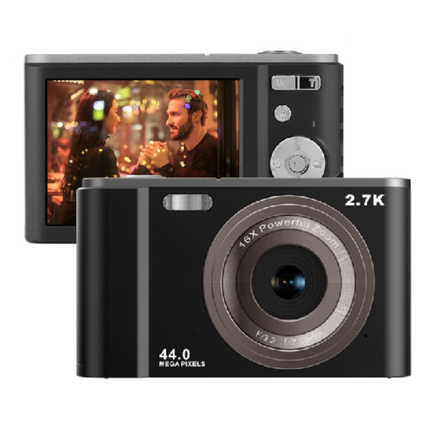 Ultra-Compact Digital Camera with 2.7K Recording & 48MP Image Output