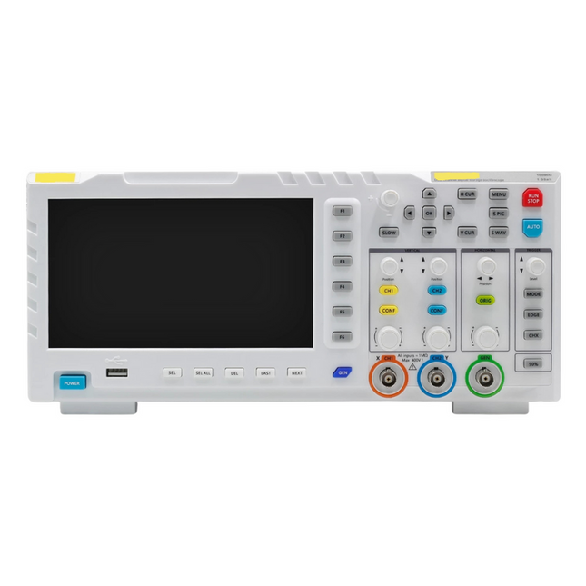 Portable Dual-Channel 100MHz Oscilloscope with Built-In Signal Generator – 1GS/s High-Speed Sampling