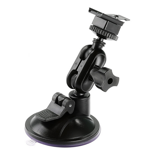 2-in-1 Car Suction Mount & Charger for HD66-02/D7 Body Camera