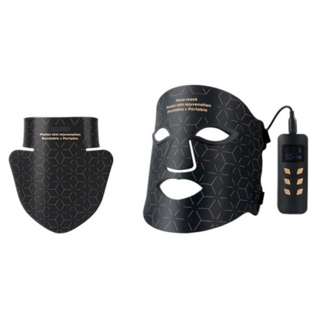 Skin LED Relaxation Mask for Face Neck 480 Lights Anti Aging Rejuvenation