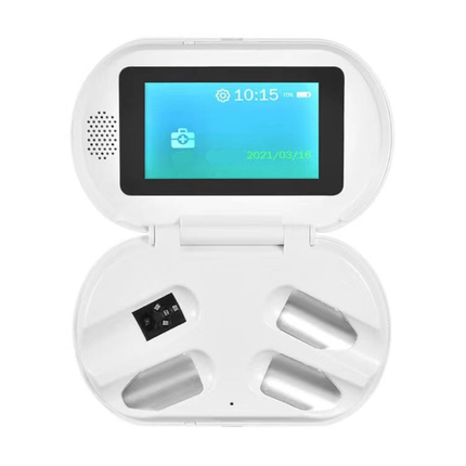 Portable Non-Invasive Blood Glucose Monitor – Fast, Accurate, Lightweight, White