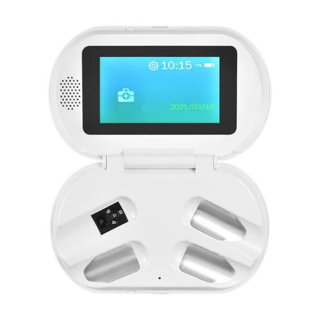 Portable Non-Invasive Blood Glucose Monitor – Fast, Accurate, Lightweight, White