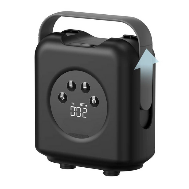 Rechargeable Electric Paddle Board Pump 20PSI with Fast Inflation and Auto Stop Function