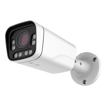 High-Resolution Outdoor IP Bullet Camera with Varifocal Zoom Lens and 35m Night Vision
