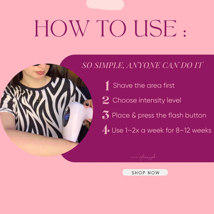 Portable Laser Hair Removal Machine Lightweight CO2 Device for Face & Body