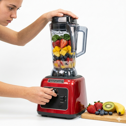 Commercial Kitchen Blender 2.5L 2200W with Pure Copper Motor