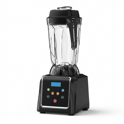 Commercial Kitchen Blender 2.5L Heavy Duty Food Processor with 8-Leaf Stainless Steel Blade