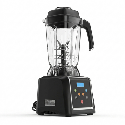 Commercial Kitchen Blender 2.5L Heavy Duty Food Processor with 8-Leaf Stainless Steel Blade