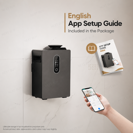 Smart App Controlled 1000ml Aroma Diffuser Commercial Scent Machine with Timer Function
