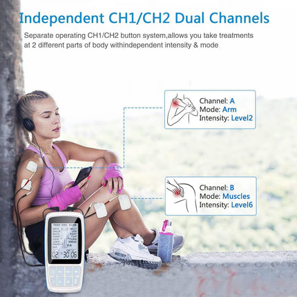Portable Muscle Stimulator Machine for Targeted Comfort Relaxation & Recovery Support