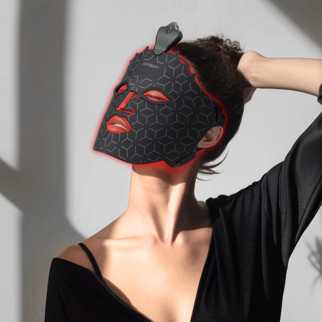 Wireless LED Light Relaxation Face Mask for Firming and Radiant Skin Care