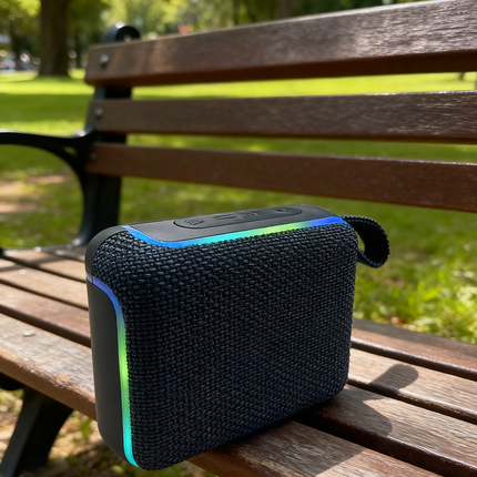 5W Portable Bluetooth Speaker with USB, TF Card, FM , AUX & Hands-Free Calling