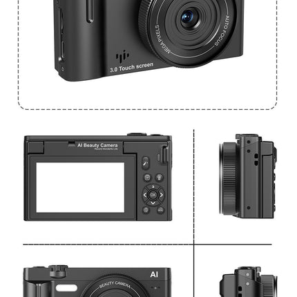 21MP Digital Camera with 1080P Video, 3.0" Touch Screen, WiFi and LED Fill Light