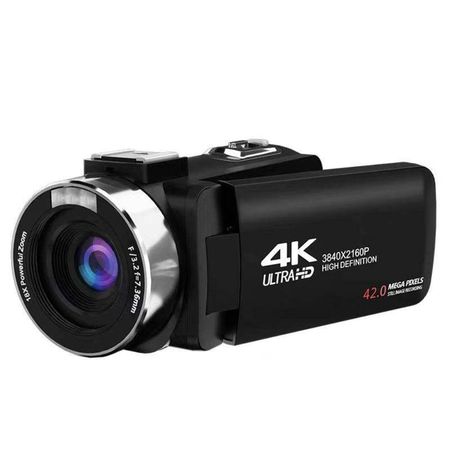 4K 42MP Digital Video Camera with 18x Zoom, Remote Control and 3.0 Inch Screen